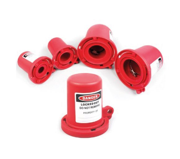 BYBDF4-BLOQUEO-TAPON Bloqueo de válvula de tapón