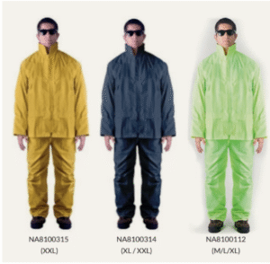 Impermeable de dos piezas