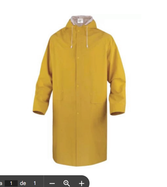 Proteccion corporal raincoat