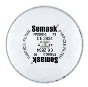 Filtro P3 con carbón