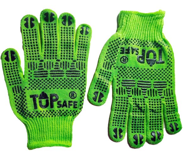 Guantes Comfort Rain Green & Orange