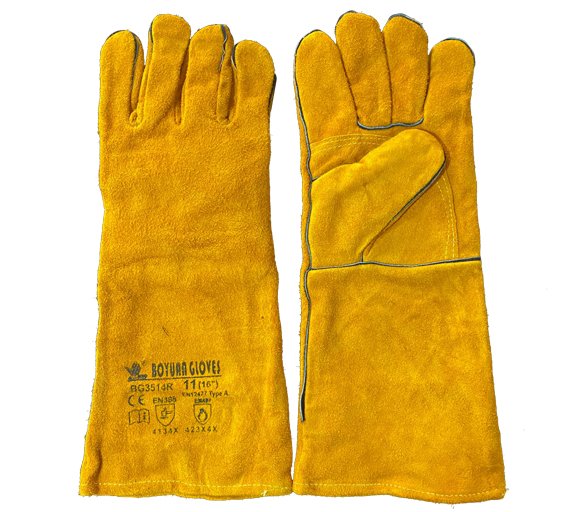 bg3514R-GOLD Guantes Welder Gold R