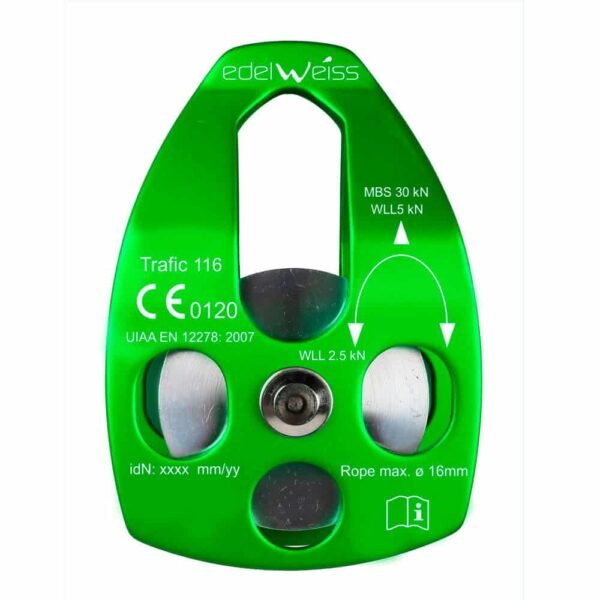 Polea sencilla Edelweiss Trafic 116